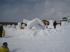 冬まつり 雪像
