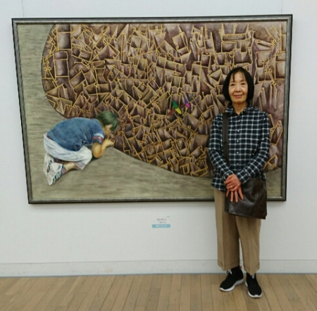 勘野さん水彩展JPG